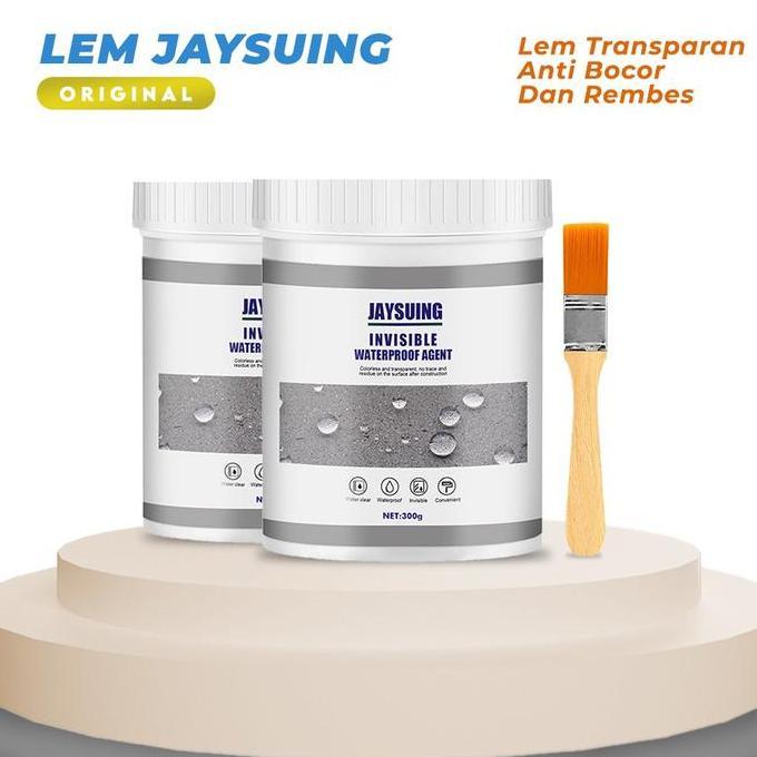 JAYSUING 300Gr LEM PEREKAT WATERPROOF ANTI AIR ANTI BOCOR CAT PEREKAT 300GR GENTENG TEMBOK BAK AIR  