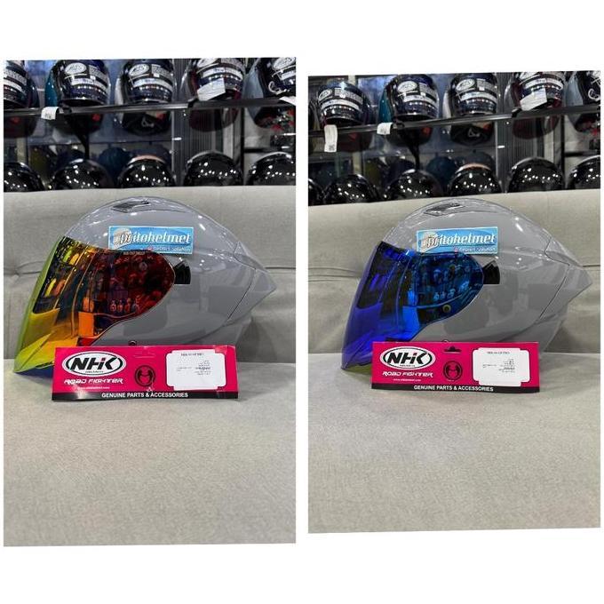 Visor Iridium Red dan Blue NHK S1 GP Pro PNP R1 Max R1 Elite