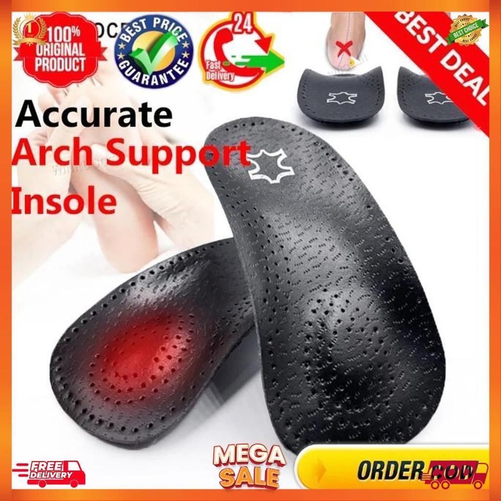 INSOLE FLAT FOOT / ORTOPEDI ORTHOTICS ARCH SUPPORT ALAS SOL KAKI DATAR [H1]
