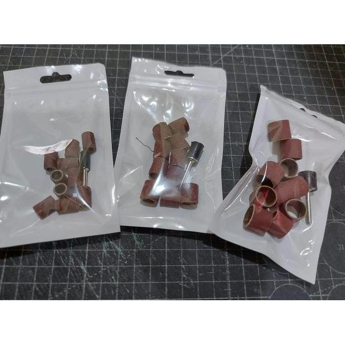 IYLBISC Amplas DRUM set STICK sanding pad amplas mini grinder drill amplas gerinda mini