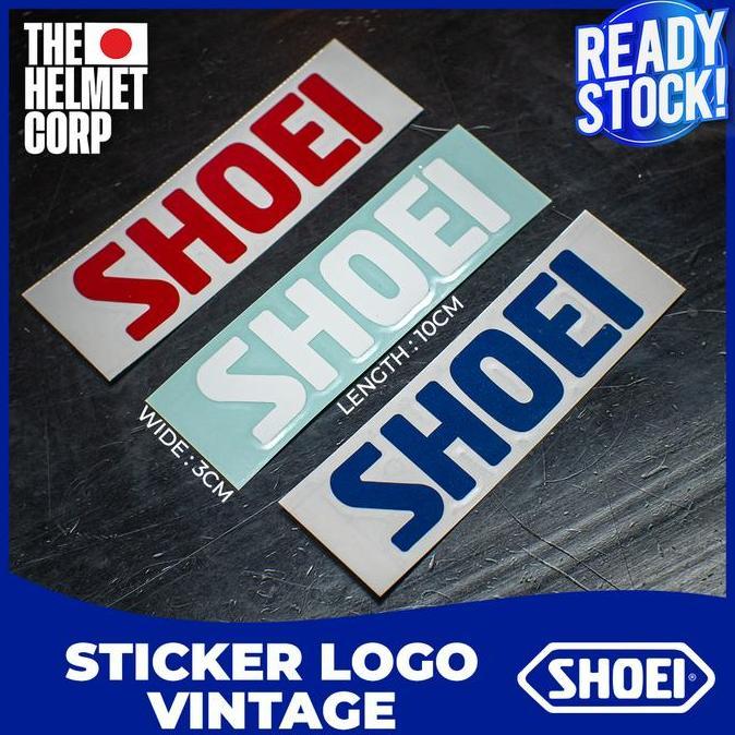 STICKER SHOEI VINTAGE CUTTING