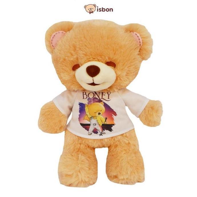 Boneka Beruang STD BONEY BAJU PUTIH Istana Boneka