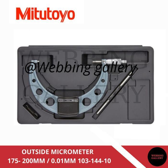 Mitutoyo Outside Micrometer 175-200/0.01mm 103-144-10 Original