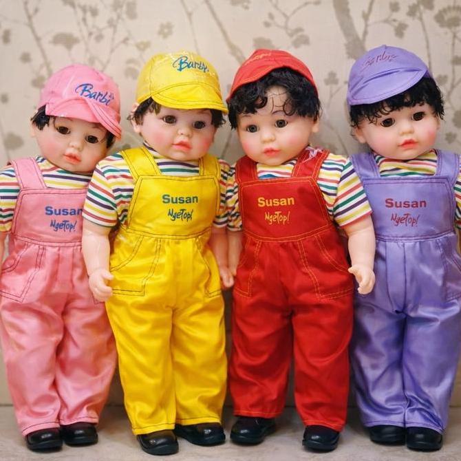 LEVINAMISAHSHOP - MAINAN KADO ANAK PEREMPUAN BONEKA SUSAN CANTIK UKURAN BESAR JUMBO DOLLS TOYS