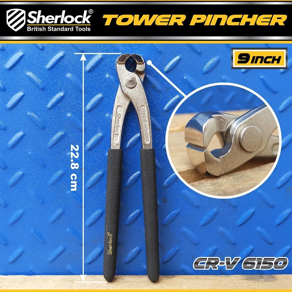Tang Gegep Sherlock Chrome Vanadium CRV ukuran 9 Inch
