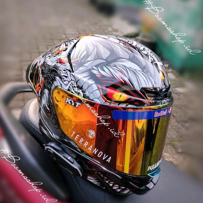 Helm Kyt Tt Course Repaint Livery Dragon