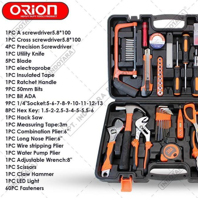 Hand Toolset / Tool Kit Set / Toolkit Toolbox Orion - TR006-1