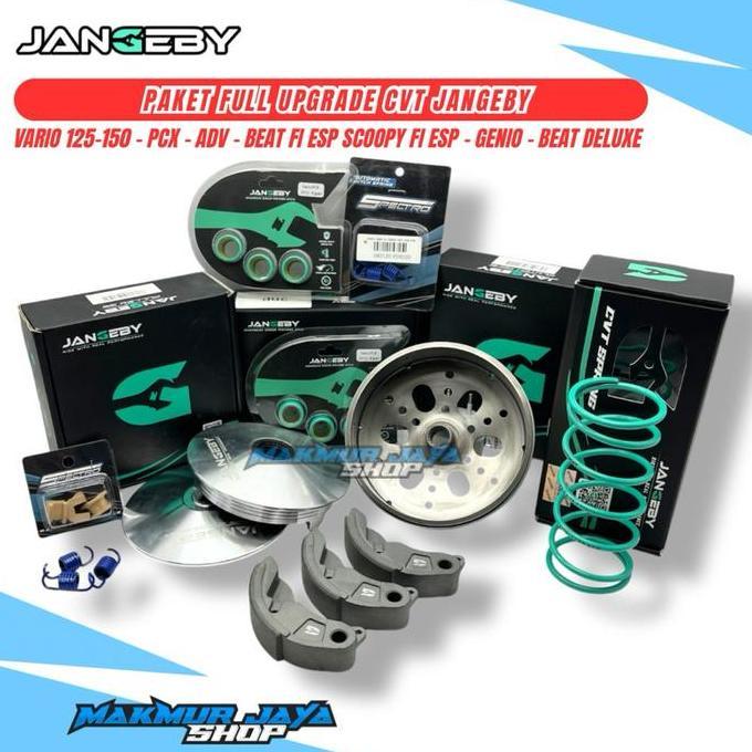 Paket Full Upgrade VARIO 125 PCX 150 Set Cvt Jangeby 125-150 Adv Beat Scoopy Genio Deluxe Pake Kiria