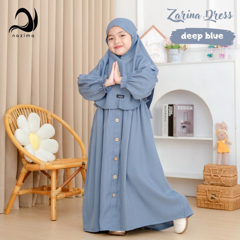 Bagus Nazima Gamis Anak Zarina Set Part A