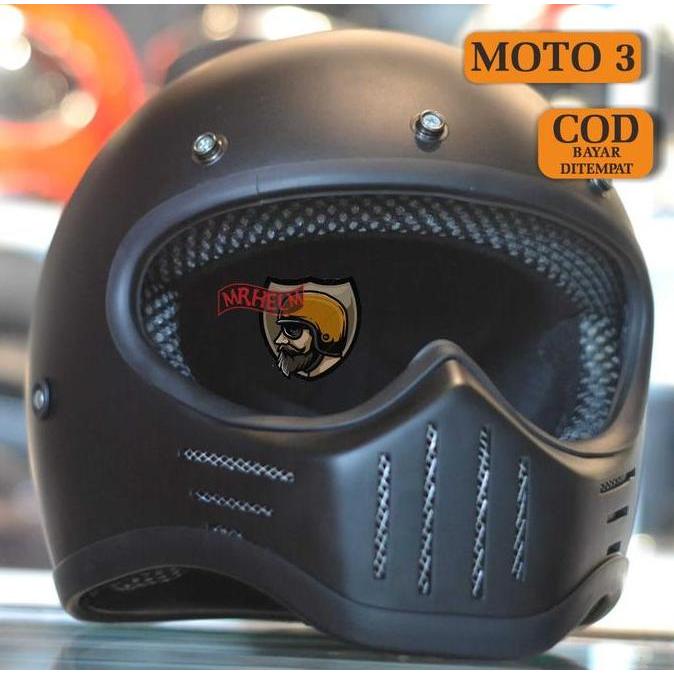 Helm Custom Cakil M30 / Classic Retro