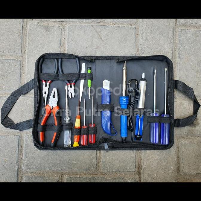 TOOLKIT ELECTRICAL 10PCS/SET TOOL KIT PERKAKAS KELISTRIKAN RUMAHAN