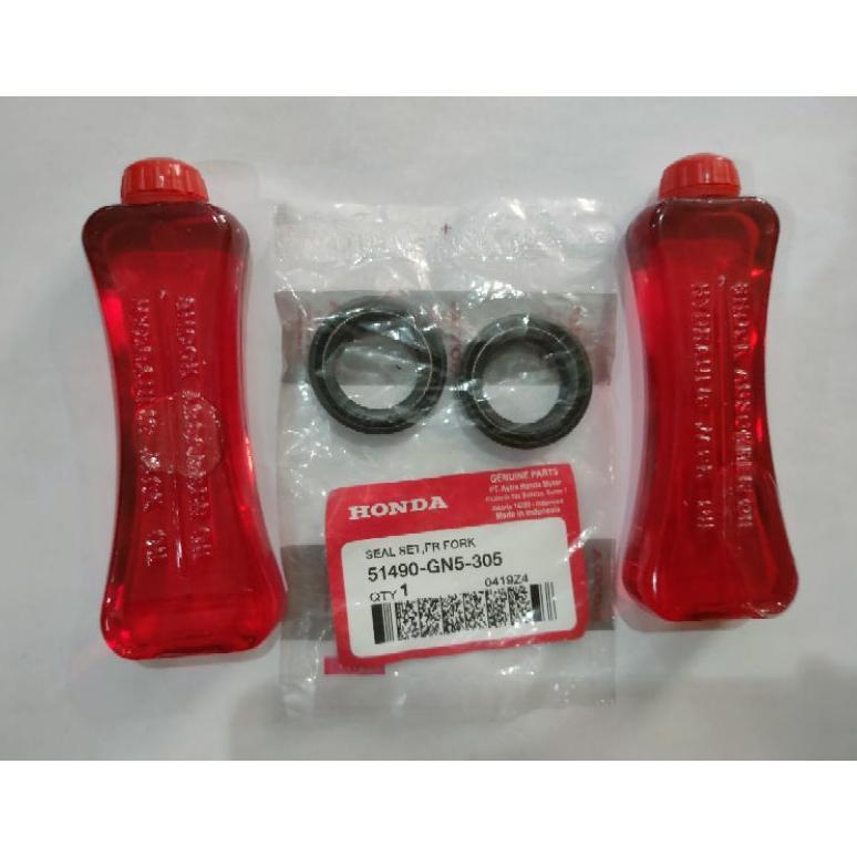 Diskon Paket Oli Shockbreaker Sil Seal Shock Sok Depan Beat Supra Vario 110 125