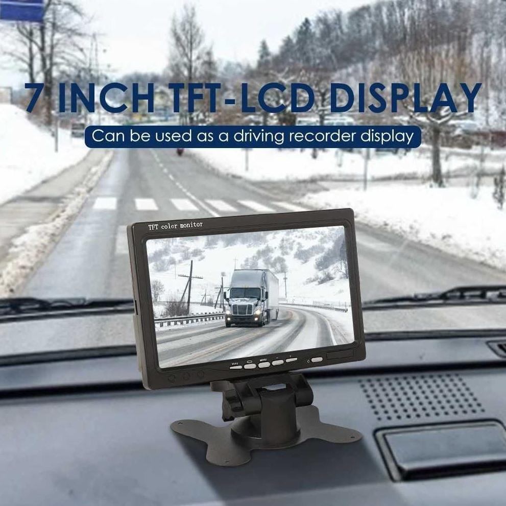 PROMO Yoelbaer Layar Monitor Mobil 7 Inch Car Digital Display TFT