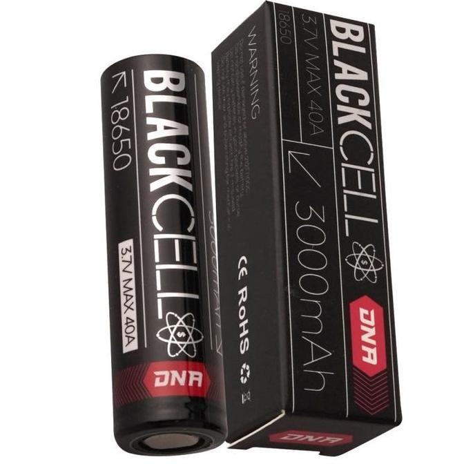 Errozishop - Blackcell Dna 18650 3000Mah 40A Baterai Batre Battery Vape Authentic Original Authentic