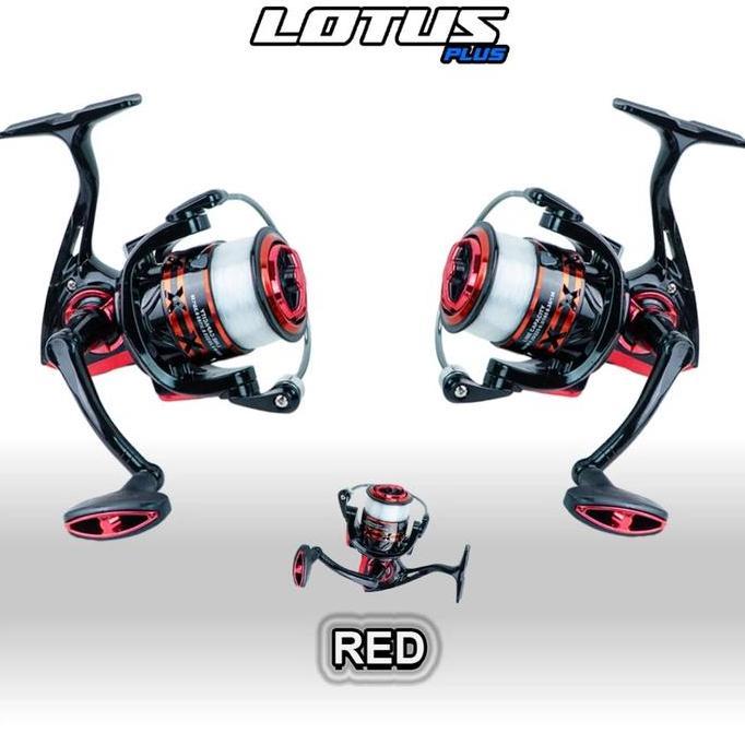 HAMMER HEAD Reel LOTUS PLUS 3000 - 9BB [GRATIS SENAR 150M 0.30mm Monofilament] Reel Spinning Pancing