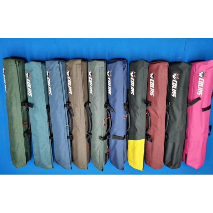 Tas Stick Billiard 4x6 COLINS Billiard Cue Hard Case Tas Stik Billiard