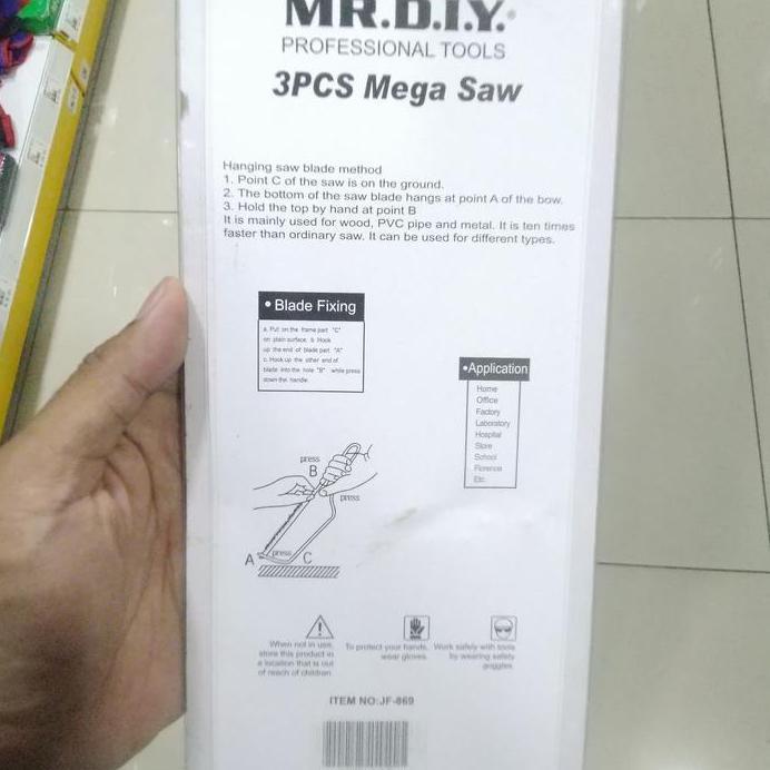 Gergaji Mini 3 Pcs Mega Saw Mr DIY