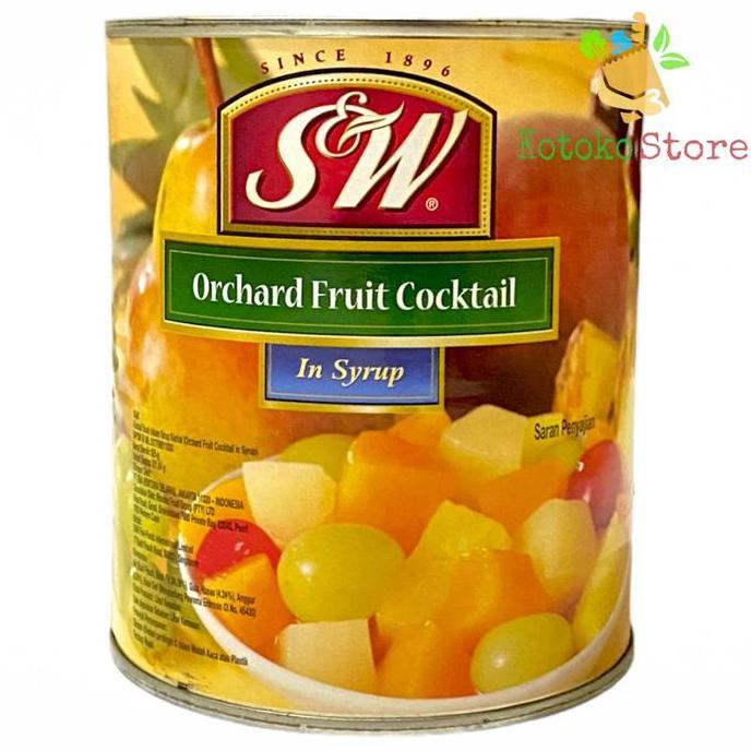 SW Fruit Cocktail / SW Orchard Fruit Cocktail /SW Buah Kaleng 825gr