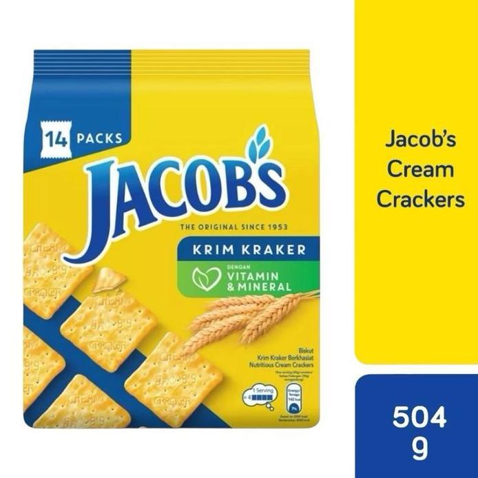 Biskuit Jacobs Original Cream Crackers 504gr