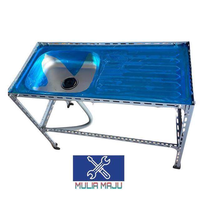 Warungkiwil22 - Wastafel Bak Cuci Piring /wastafel meja set rak bak cuci piring