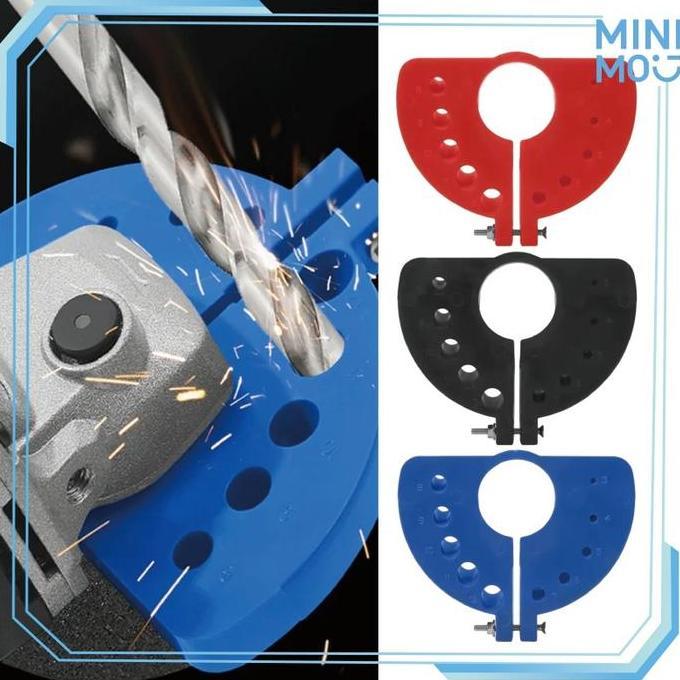 OVMIDEX Mata Bor Sharpener untuk Gerinda Sudut Dudukan Asahan Mata Bor 3-12mm Multifungsi Memperasah