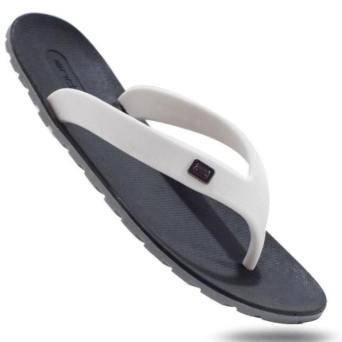 Sandal jepit karet pria distro anti air model simple casual trendy Pantai Sendal Ando Viral Reborn 3