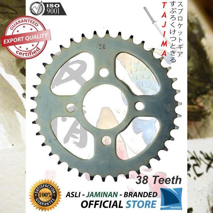 Gigi Tarik 520-38T KAWASAKI Bajaj Pulsar 200 UG Gir Gear TAJIMA