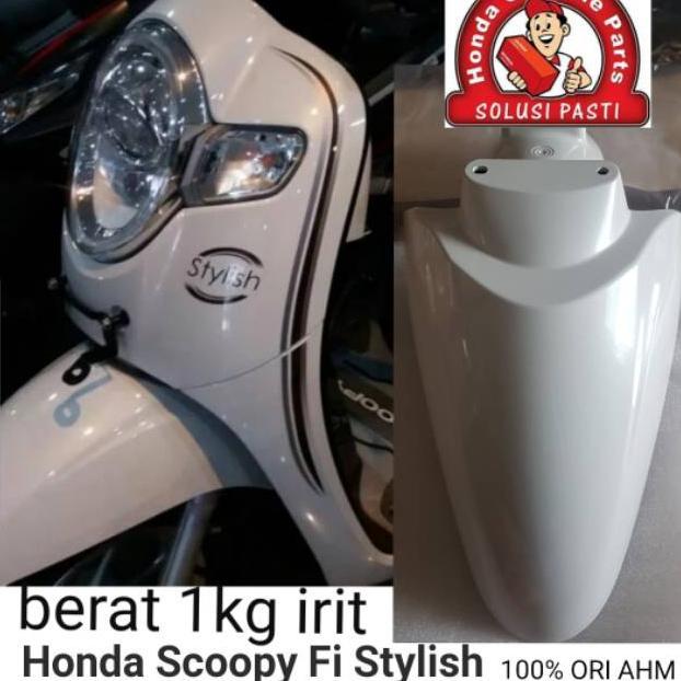 Best Seller 61100-K93-N00Zq Spakbor Depan Slebor Depan Scoopy Stylish 2019 Putih Mutiara Ori Honda A