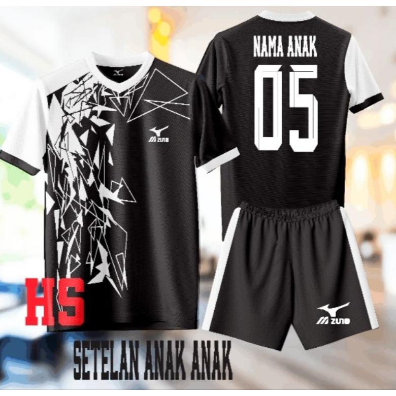 HANNABIMART BAJU JERSEY GERATIS SABOLN NAMA NOMOR KAOS BOLA ANAK ANAK UMUR 5 8 14 TAHUN KAOS OLAHRAG