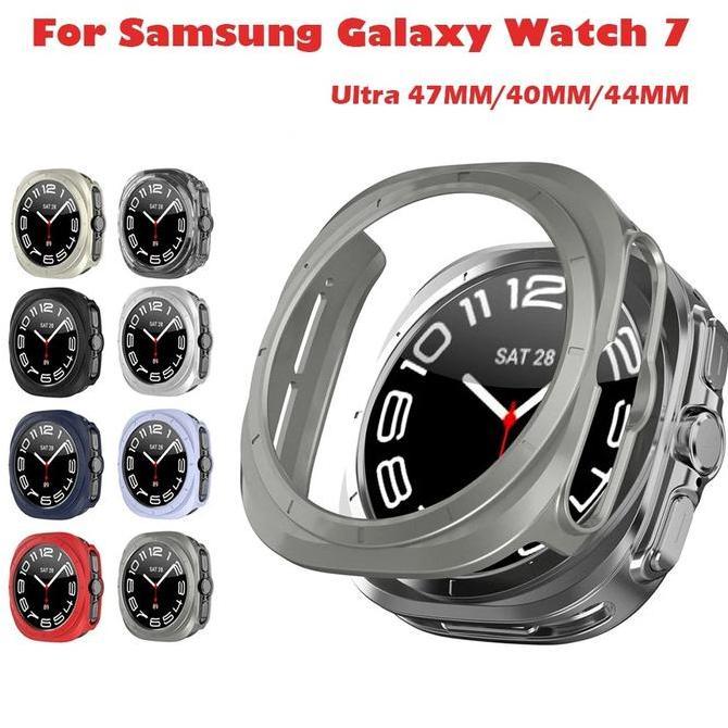PC Cover Case Samsung Galaxy Watch 7 Watch 8 Classic 46mm 40mm Case Galaxy Watch 44mm Case Galaxy Wa
