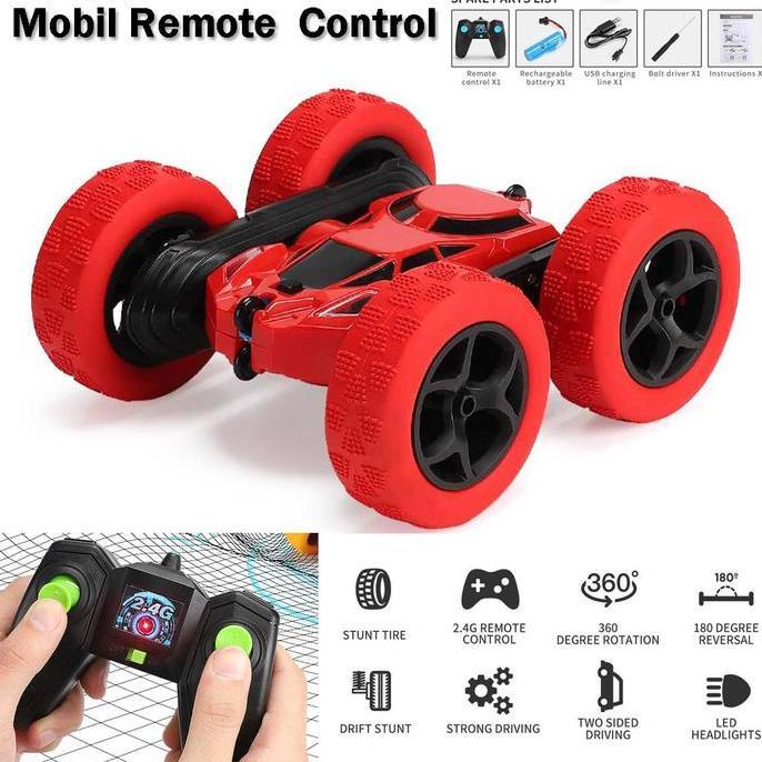 Xifa_nurabdilah - Mainan Mobil Remote Remot Control RC Stunt Buggy Car