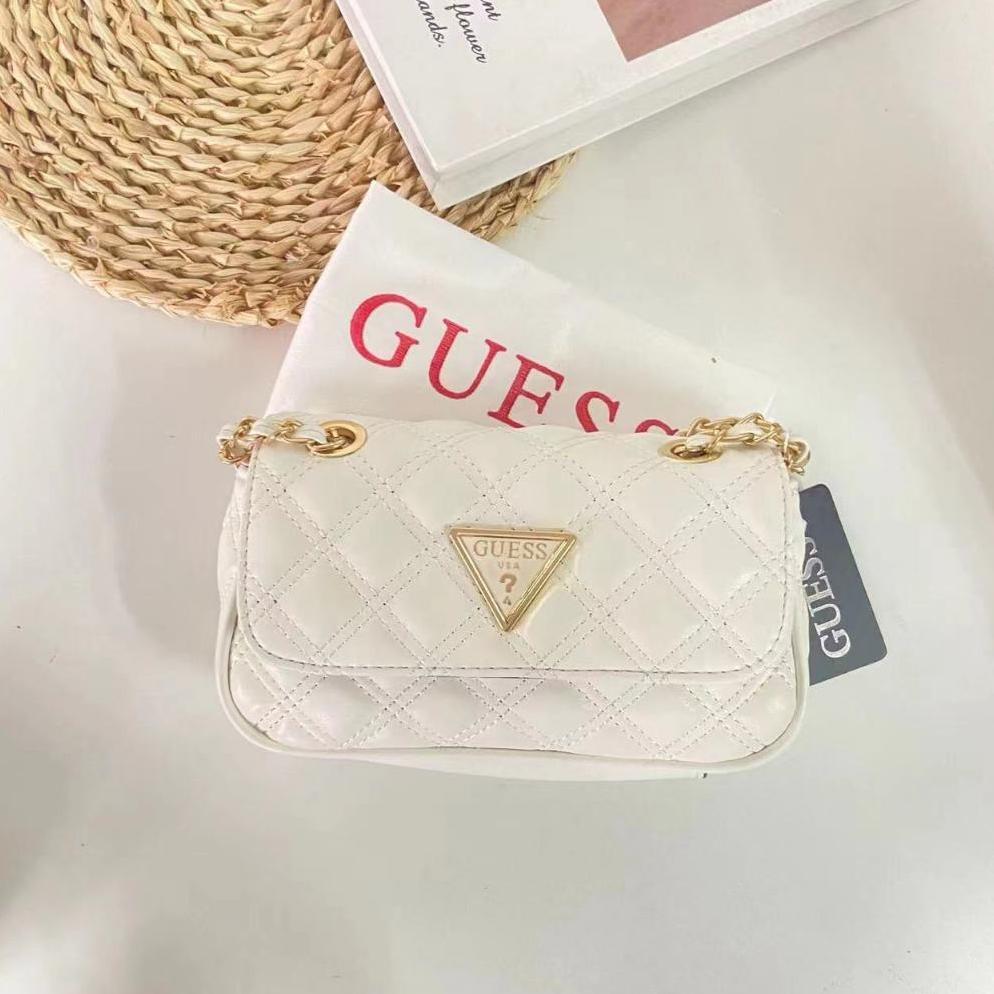 Limited Tas Wanita Kekinian Import - Gu3Ss Bag - Sling Shoulder Bag #2552