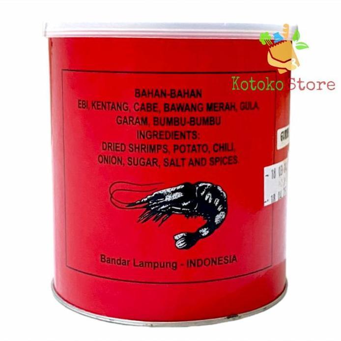 Sambal Goreng Udang Suseno Lampung / Sambel Goreng Kentang Ebi Suseno Kaleng 250gr