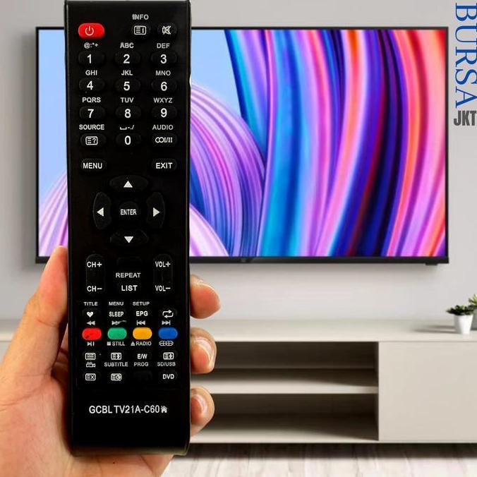 OVMIDEX REMOTE TV CHANGHONG CHIQ LED DIGITAL 24 - 43 INCH C60