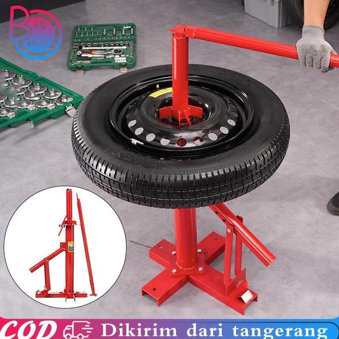 KOLANAME Pembuka Ban Mobil Manual Pembuka Ban Motor Otomatis Tire Changer Manual Motor Alat Buka Ban