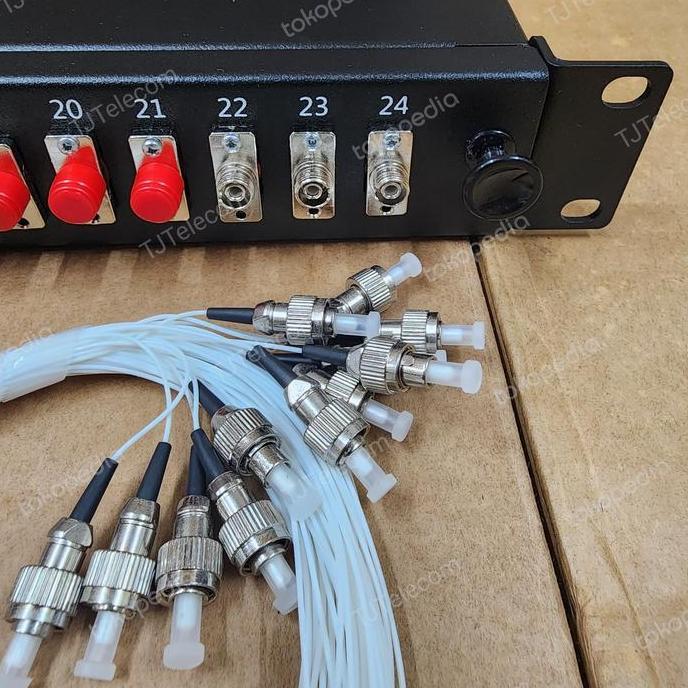 otb 24 core FC / otb rack 24 core FC merek RXS lengkap