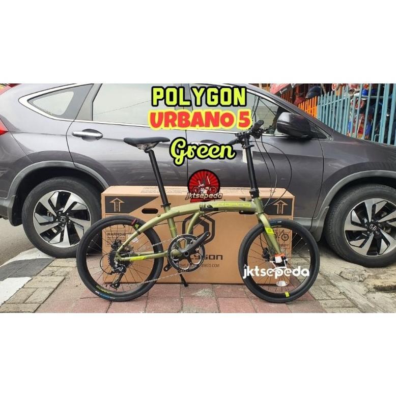 Sepeda Lipat Polygon Urbano 5 Ready stock
