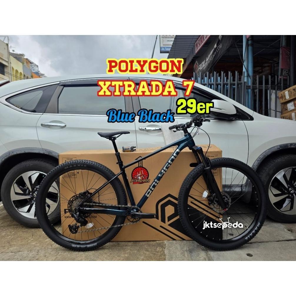 Sepeda MTB Polygon Xtrada 7 12 Speed BlueBlack Ready stock