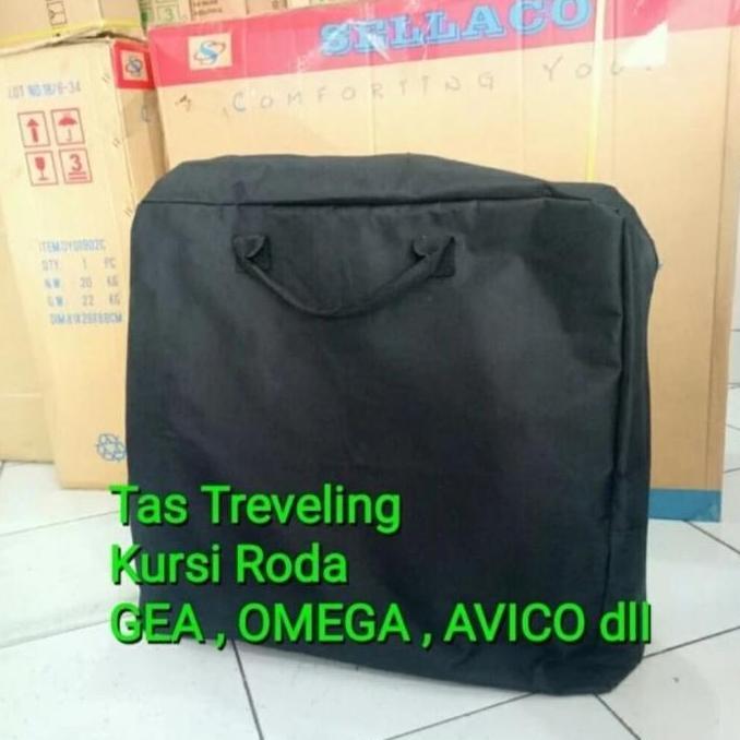 NEW TAS KURSI RODA TRAVELLING SEMI TRAVELLING ORI