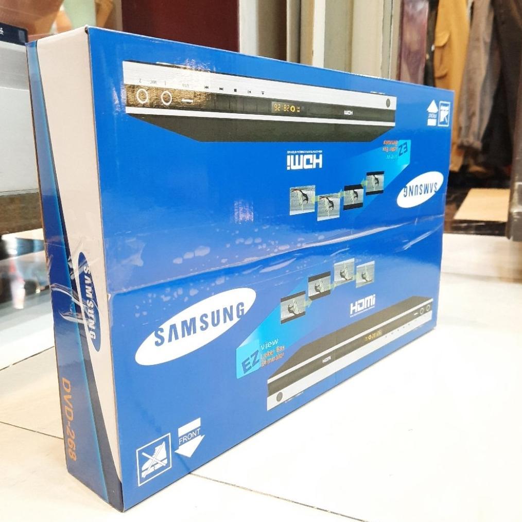 Dvd Player Samsung Dvd-268 / Bisa Untuk Dvd/Vcd/Cd/Mp3/Usb