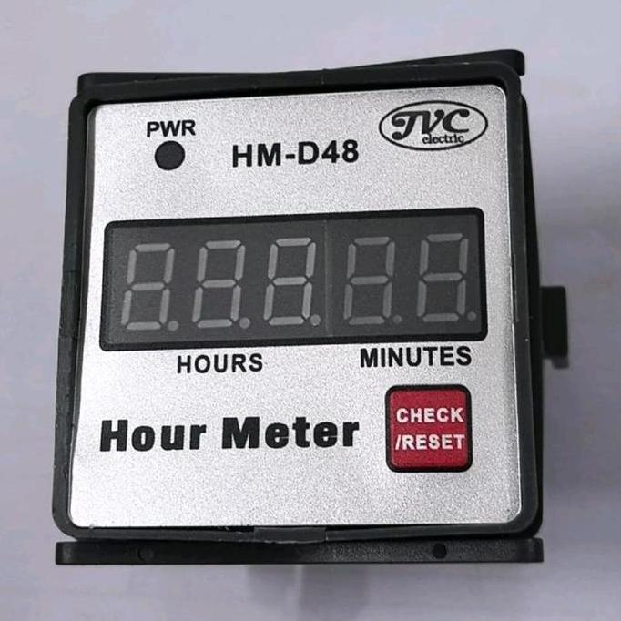 HOUR METER HM-D48 / HOUR METER DIGITAL READY