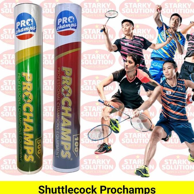Shuttlecock PROCHAMPS Kock Kok Badminton Bulutangkis Original