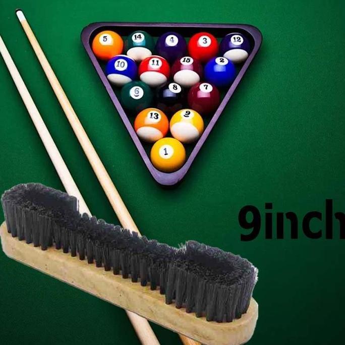 Table Brush Billiard Sikat Pembersih Multifungsi Sikat Meja Billiard Untuk Meja Billiard Murrey/ Isa