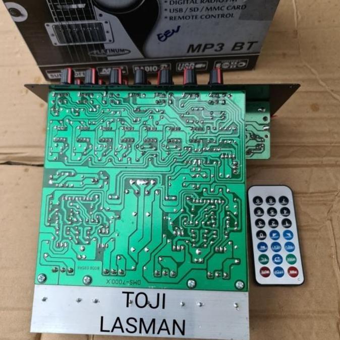 Kit Pcb Speaker Aktif Bluetooth Mp3 Mixing Echo Mic Sanken Jengkol
