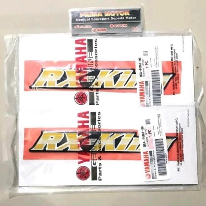 TERMURAH - EMBLEM TANGKI RX KING TULISAN RX KING ORI YAMAHA YGP