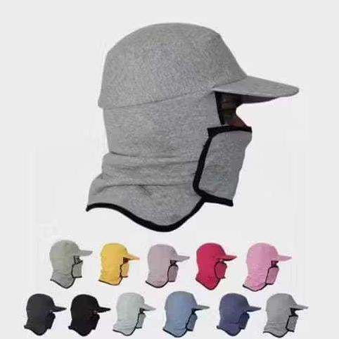 TERLARIS MURAH TOPI JEPANG TOPI MASKER MANCING TOPI PETANI TOPI JEPANG ANTI PANAS TOPI ANTI DEBU VOL