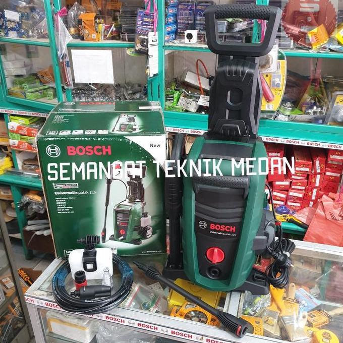 NEW MESIN STEAM CUCI MOBIL MOTOR JET CLEANER UNIVERSAL AQUATAK 125 BOSCH
