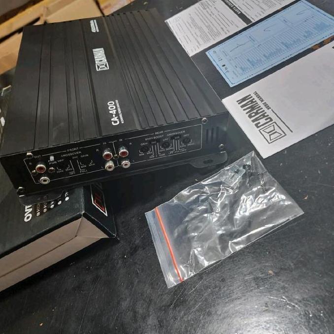 Power 4 Channel Carman ca-400 45000 Watts 6 Rca Input