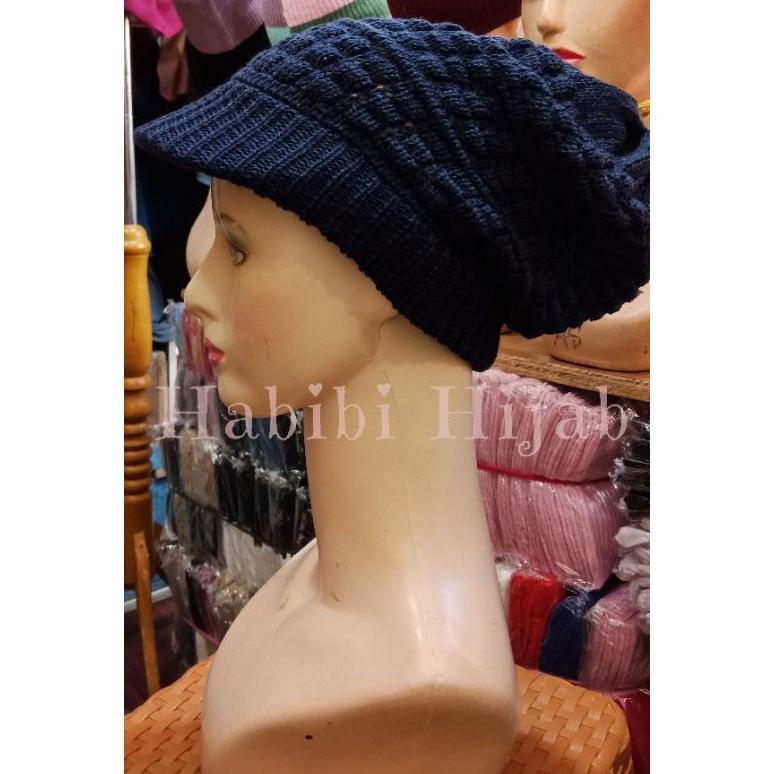 NEW Rajut topi Nenek-Nenek , kupluk ibu-ibu , ciput rajut kupluk nenek [terbaik][terlaris]