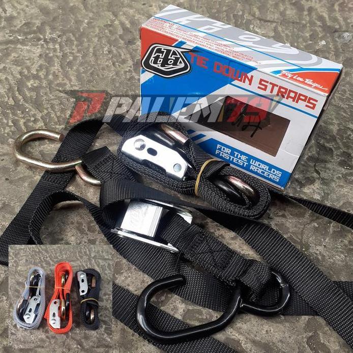 Ready Tie Down TLD Tali Pengikat Barang Sepasang Tidon Rachet Racet Strap murah